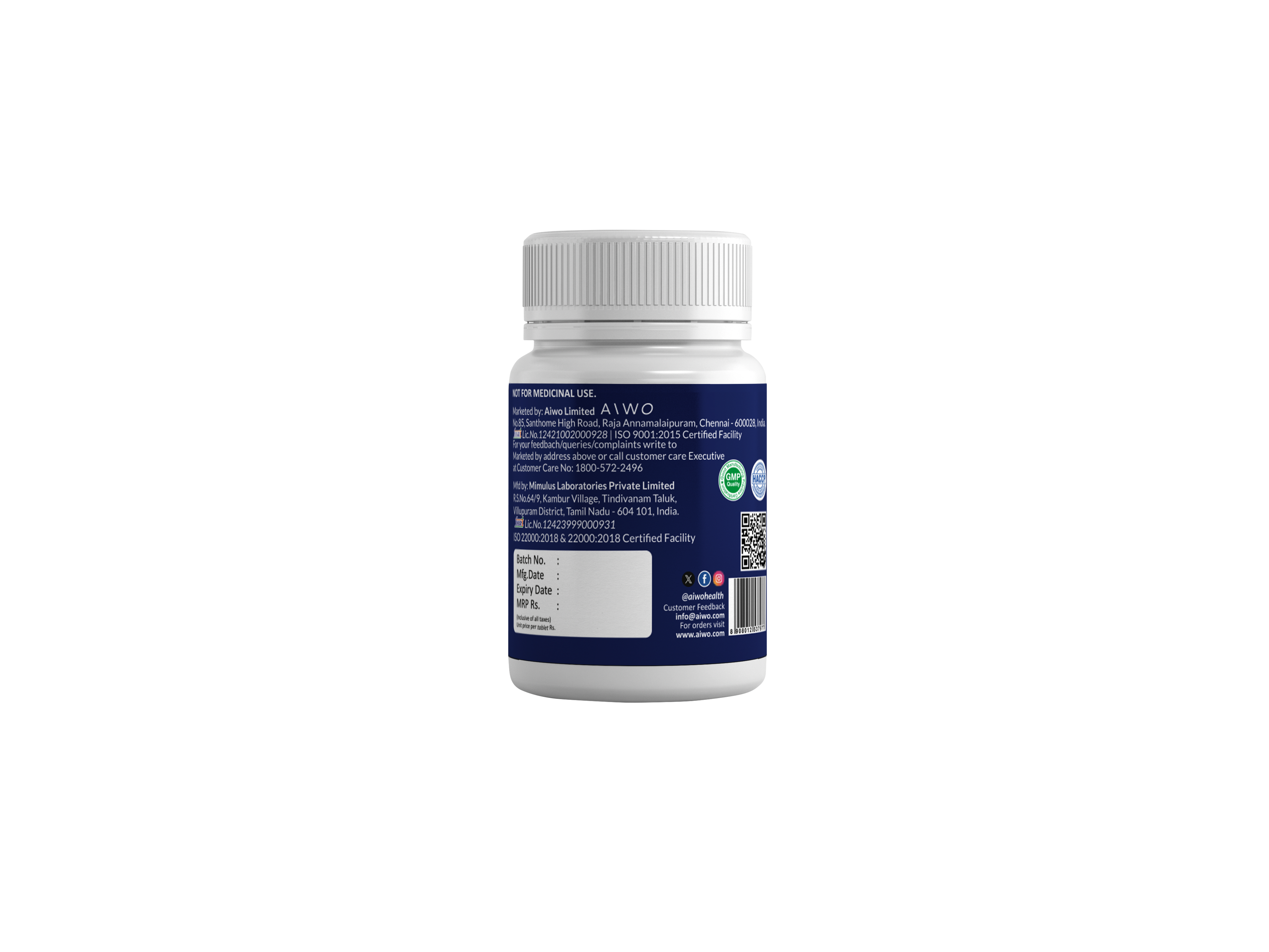 Aiwo NAC N-ACETYLCYSTEINE 600mg
