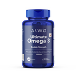Aiwo Ultimate Omega 3 Double Strength 360mg EPA & 240mg DHA 1000mg