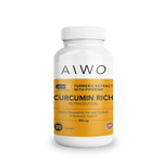 Aiwo Curcumin Rich Turmeric with Piperine capsules BCM 95 500mg