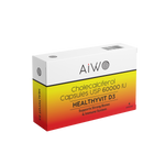 Aiwo HealthyVitD3 60000 IU Cholecalciferol Capsules