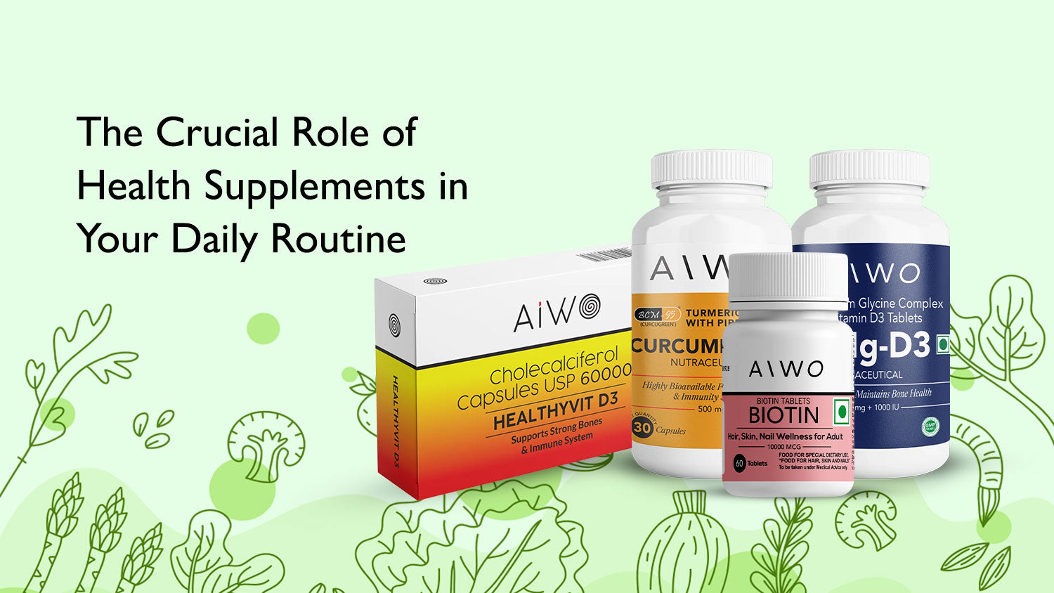 Optimizing Wellness: The crucial role of health supplements in your daily routine
