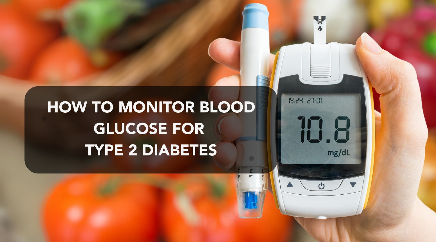 Type 2 diabetes reversal monitoring with blood glucose meter and HbA1c chart
