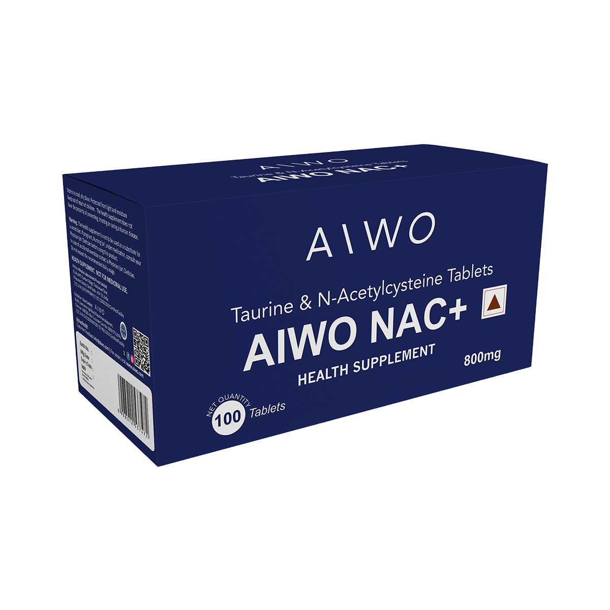 AIWO NAC+ Taurine 500mg, N-Acetyl-L-Cysteine 300mg