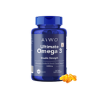 AIWO Ultimate Omega 3 Double Strength 1000mg | 360mg EPA & 240mg DHA