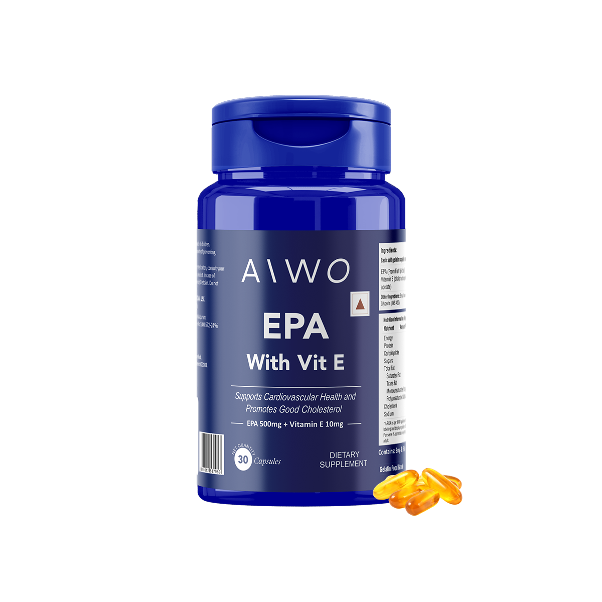 AIWO EPA 500mg with Vitamin E 10mg