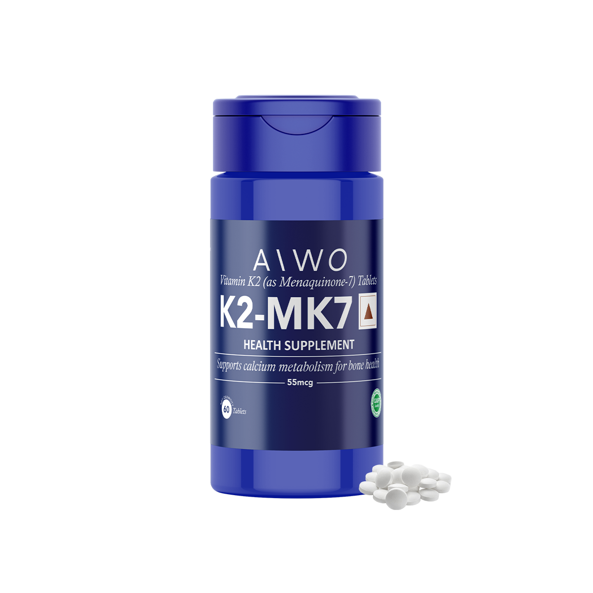 Vitamin K2 (MK-7) Tablets - 60