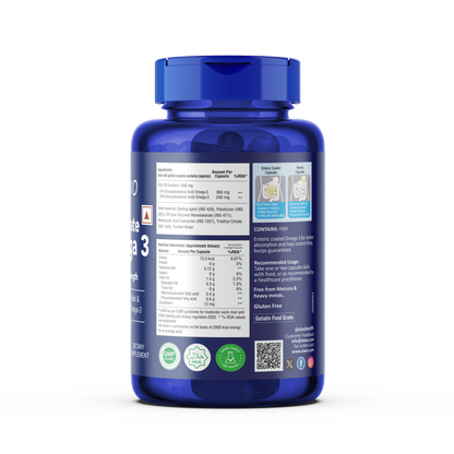 Aiwo Ultimate Omega 3 Double Strength 360mg EPA &amp; 240mg DHA 1000mg