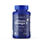 AIWO Ultimate Omega 3 Triple Strength | 460mg EPA & 380mg DHA | 1000mg