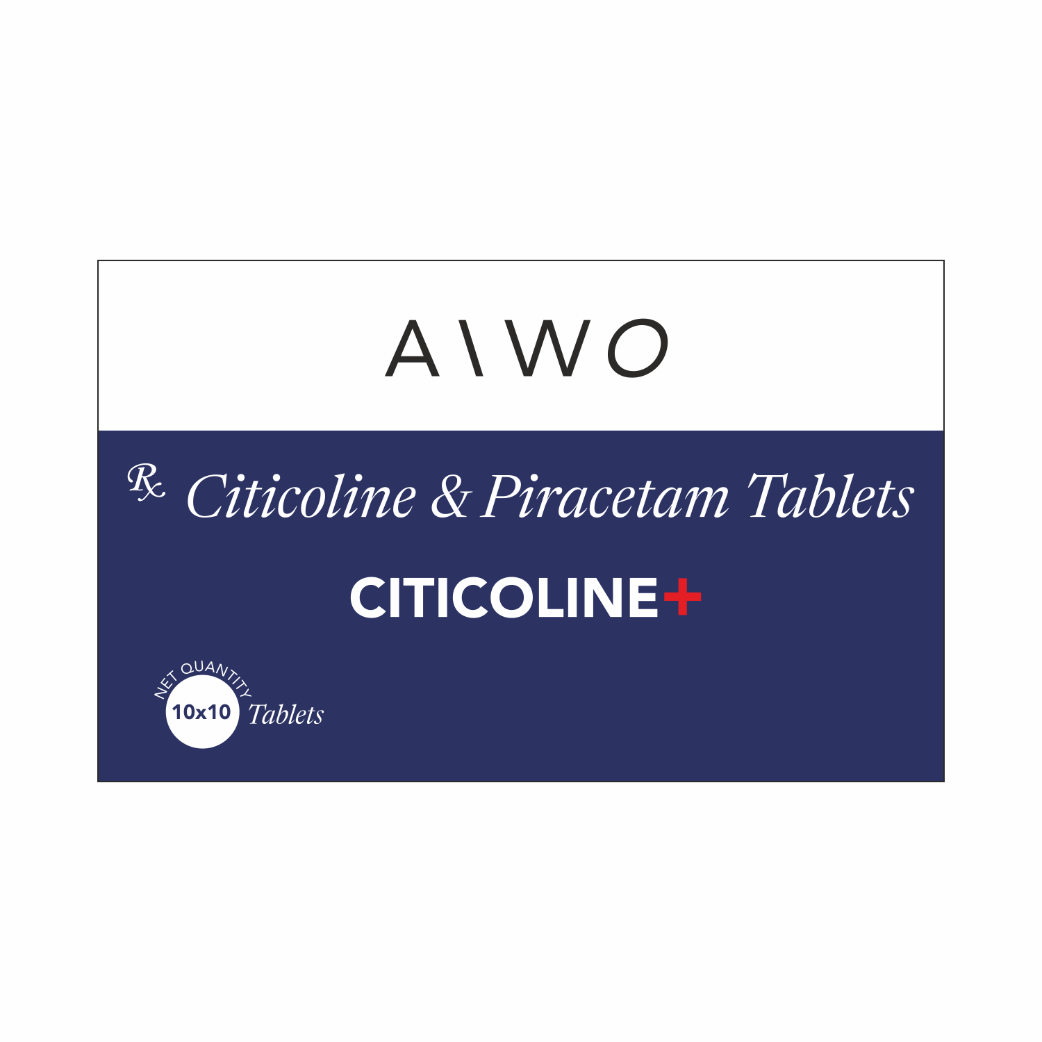 AIWO CITICOLINE+ 500mg and Piracetam 800mg supplement for cognitive enhancement2