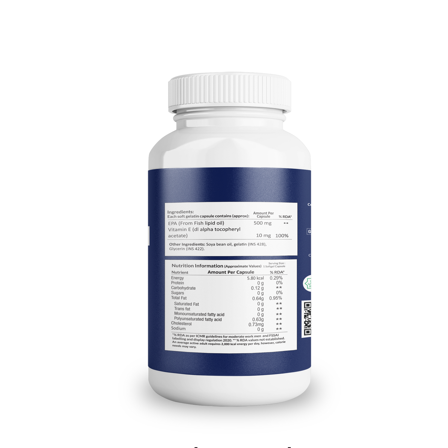 Aiwo EPA 500mg with Vitamin E 10mg