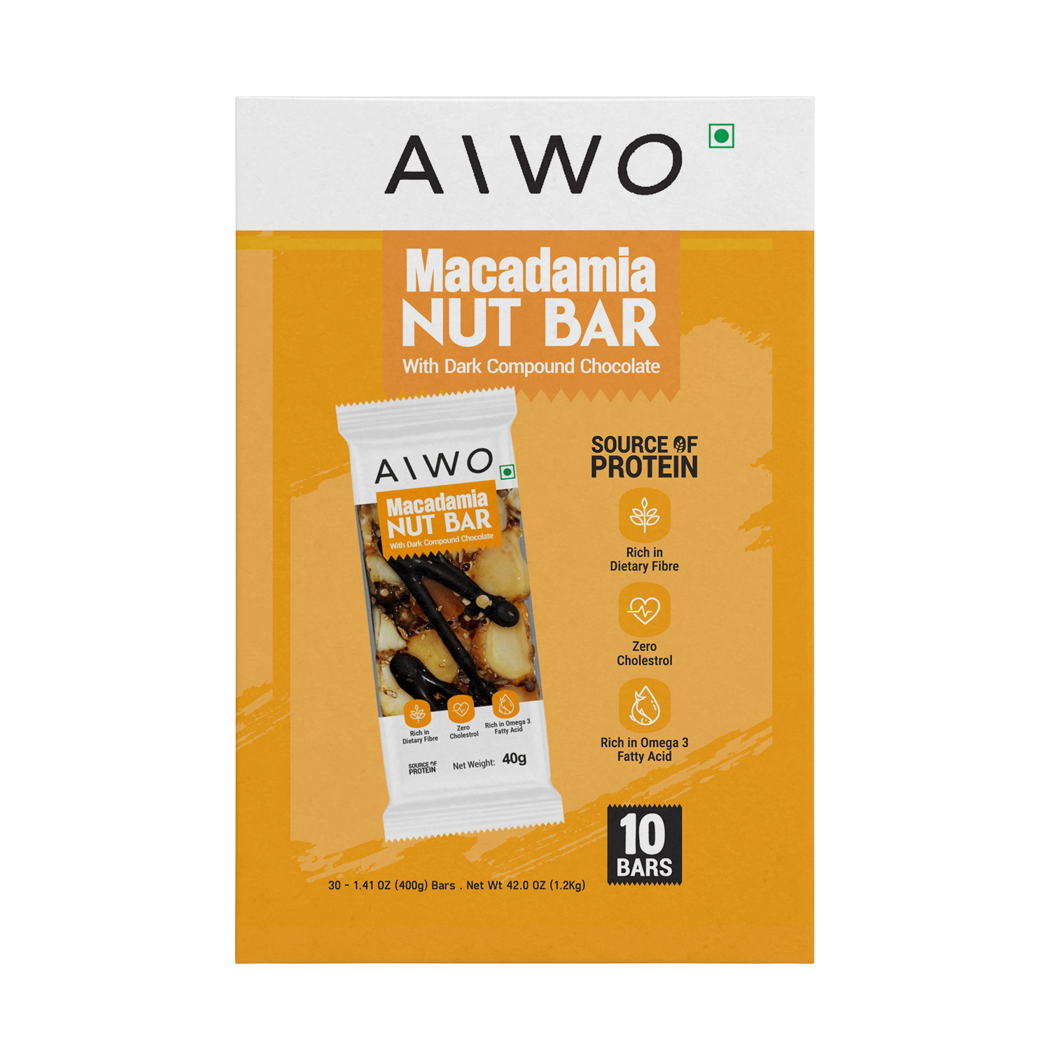 Aiwo Macadamia Nut Bar