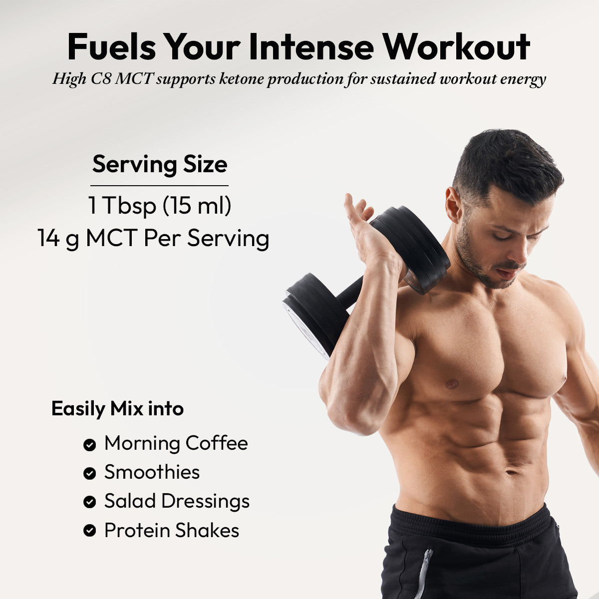 Aiwo Coconut MCT C8 Oil 250ml