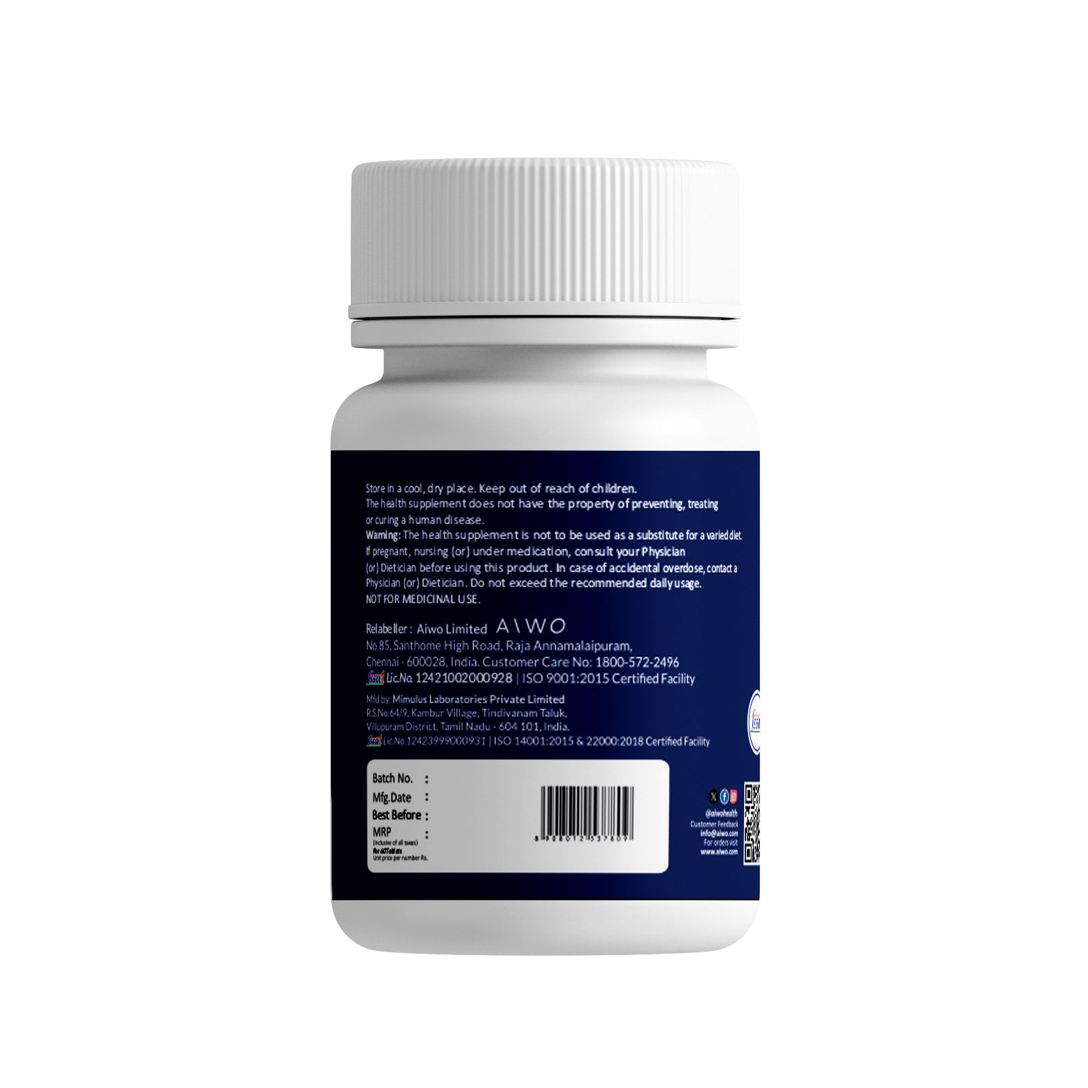 Vitamin K2 (MK-7) capsules - 60