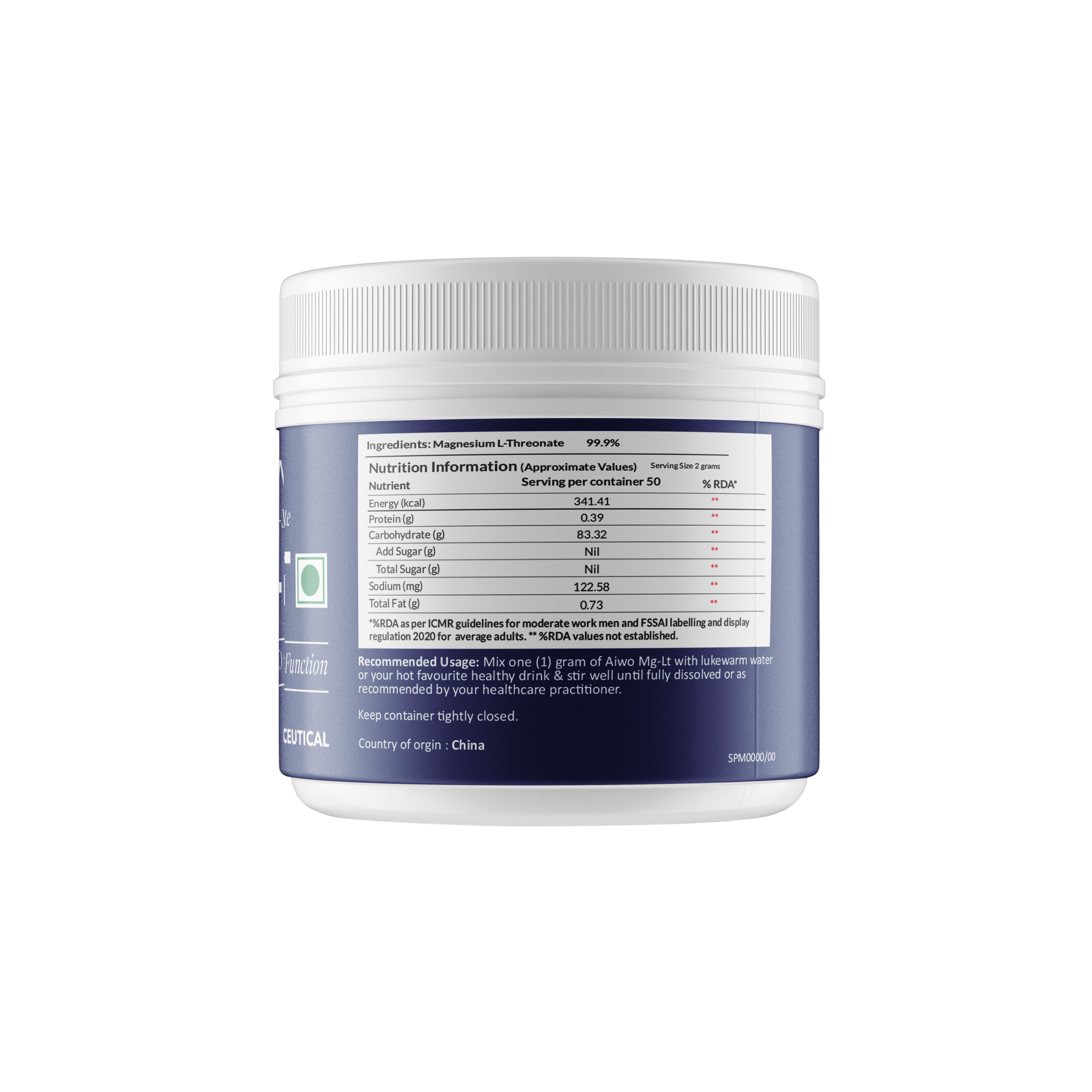 Aiwo Magnesium L-Threonate