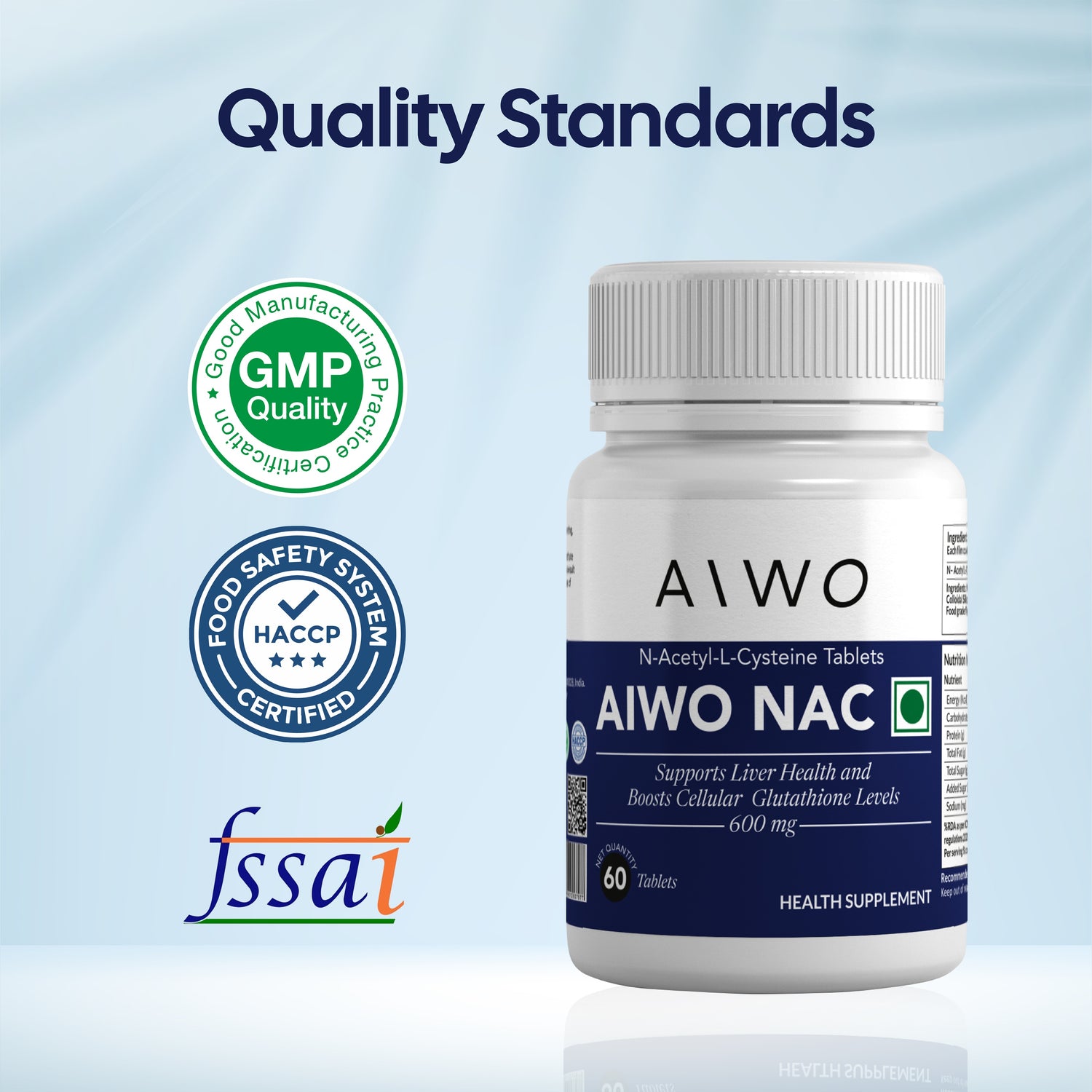 AIWO NAC N-ACETYLCYSTEINE 600mg