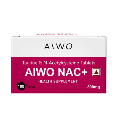 Aiwo NAC+ Taurine 500mg, N-Acetyl-L-Cysteine 300mg