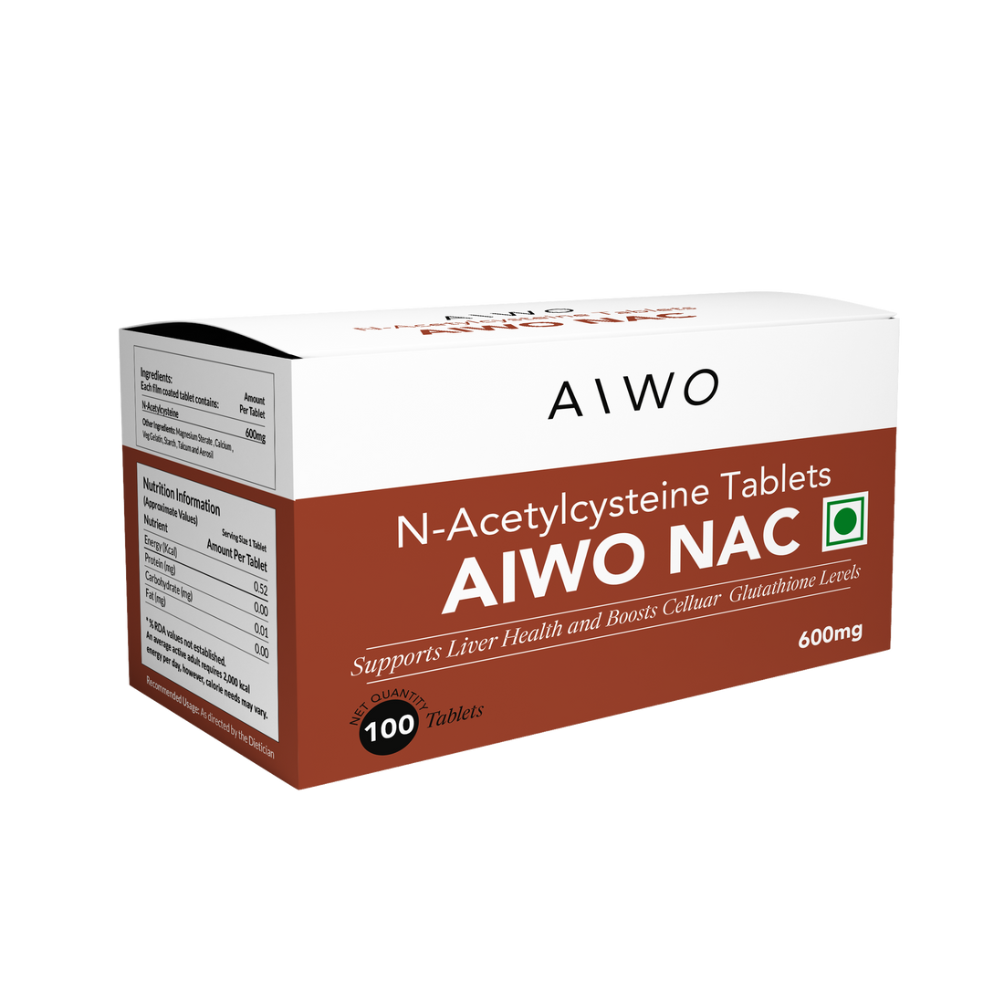 Aiwo NAC N-ACETYLCYSTEINE 600mg