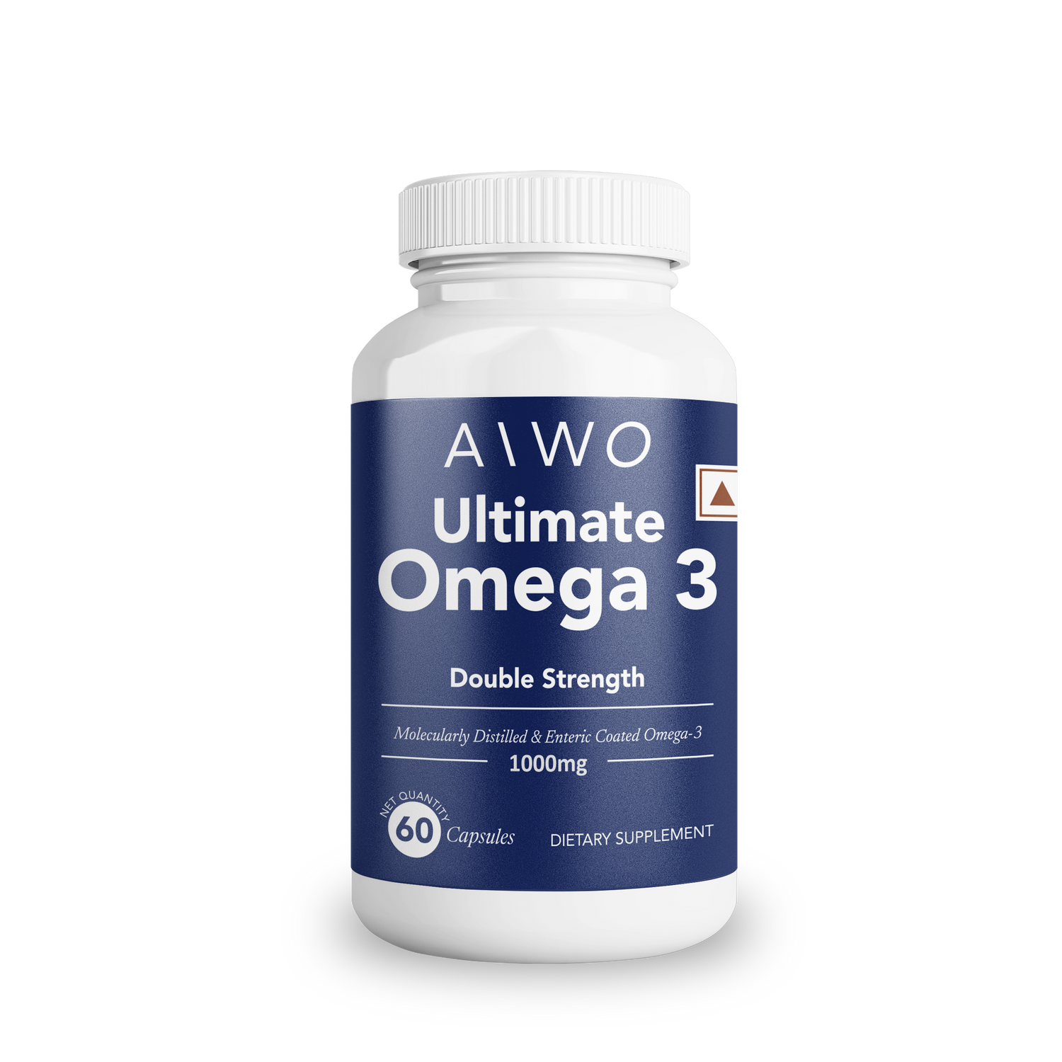 Aiwo Ultimate Omega 3 Double Strength 360mg EPA &amp; 240mg DHA 1000mg