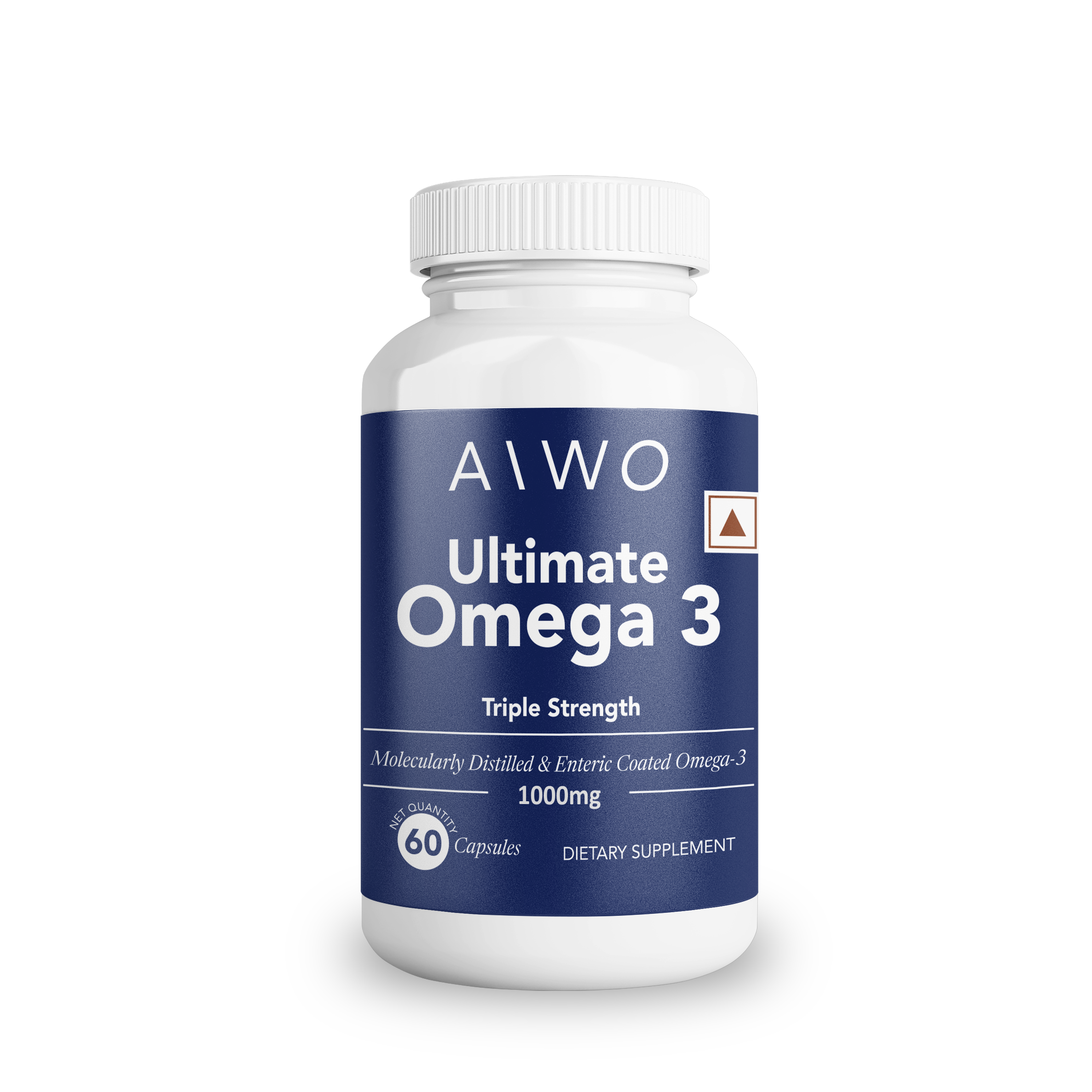 Aiwo Ultimate Omega 3 Triple Strength 460mg EPA &amp; 380mg DHA 1000mg